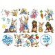 2605SCS Peter Rabbit imagine comestibila din vafa cu personaje usor de decupat 30x20cm